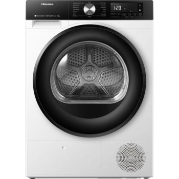 Hisense DH3S902BW3 hőszivattyús szárítógép, 9 kg, WIFI, inverter motor, 59.5x64x84.5 cm 