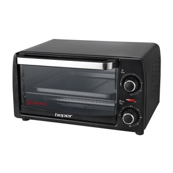 Beper 90.882 mini sütő, 12L, 1050W, fekete 