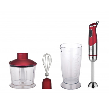 Bravo B-4600RD botmixer szett, 800W, piros 