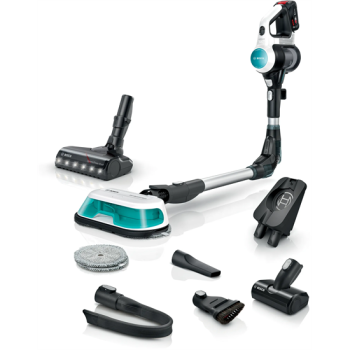 Bosch BCS71HYG3 Unlimited 7 ProHygienic Aqua vezeték nélküli álló porszívó, fehér 