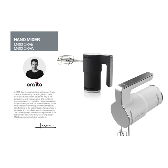 Gorenje M400ORAB ora ito kézimixer 400W fekete