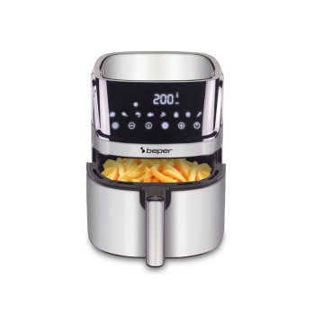 Beper P101FRI070 forrólevegős sütő, Air Fryer, 1700W, 7L, inox 