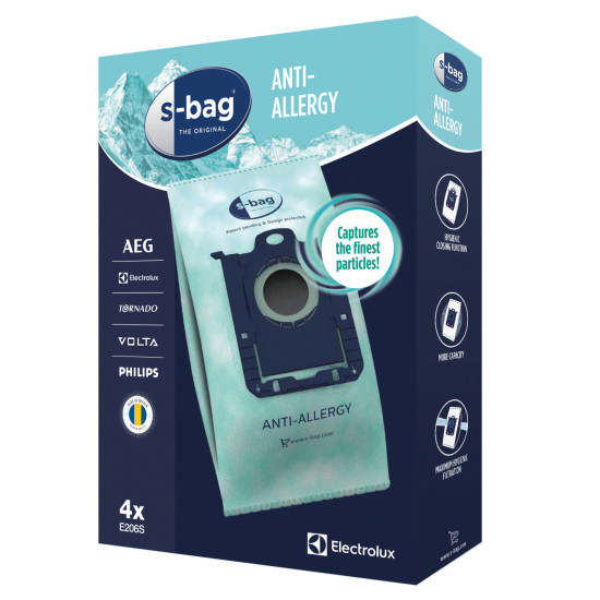 Electrolux E206S Sbag HYGIENE ANTI-ALLERGY porzsák S-BAG®