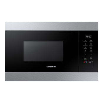 Samsung MG22M8274AT/E2 beépíthető mikrohullámú sütő, 22L, grill funkció, 850W, 33x29.2x22.4 cm, fekete/inox 