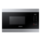 Samsung MG22M8274AT/E2 beépíthető mikrohullámú sütő, 22L, grill funkció, 850W, 33x29.2x22.4 cm, fekete/inox 
