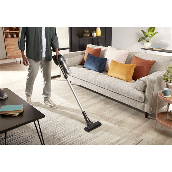 Samsung VS15A60AGR5/GE álló porszívó, 150 W, krómozott fekete szín 