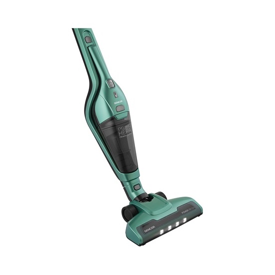 Sencor SVC 0601GR vezeték nélküli álló porszívó, türkiz szín, 110W 