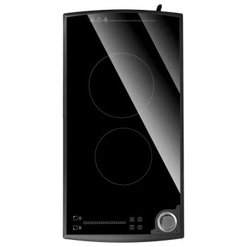 MPM MPM-MKE-24 kétzónás indukciós kerámialap, 1300W + 1800W, fekete 