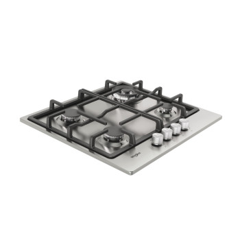 Whirlpool TKRL 661 IX EU beépíthető gáz főzőlap, 58x51x5.6 cm, nemesacél szín