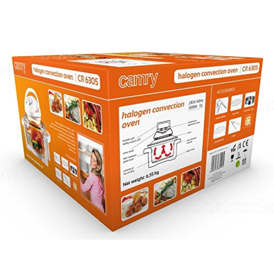 Camry CR6305 halogén sütő