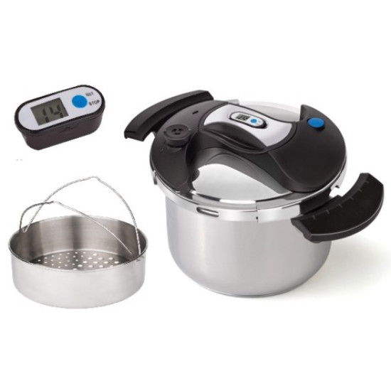 MPM MGS07 Kukta 7L-es, fém + üveg fedővel MGS-07