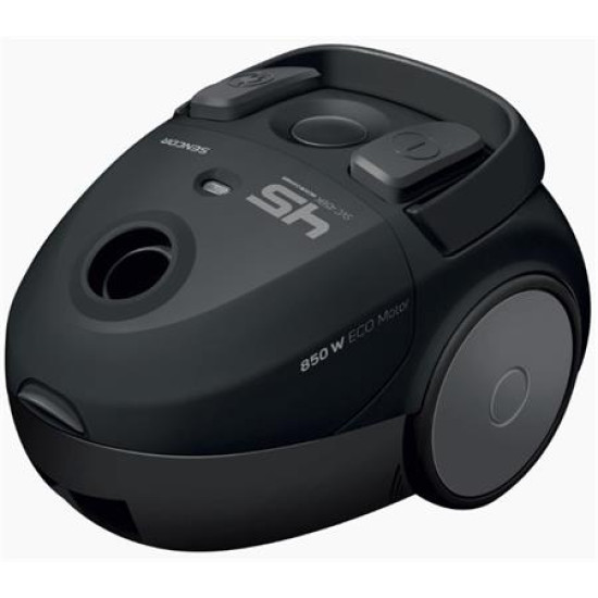 Sencor SVC45BK-EUE3 porzsákos porszívó fekete, 850W