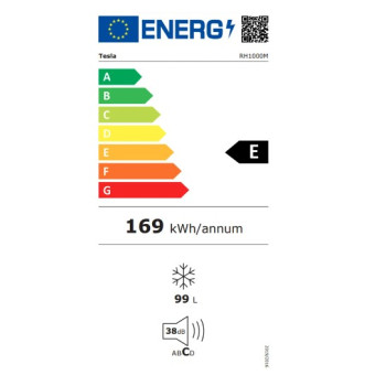 Tesla RH1000M fagyasztóláda, 2 az 1-ben funkció: használható hűtőnek illetve fagyasztónak, 96L, 54.5x49.2x85 cm