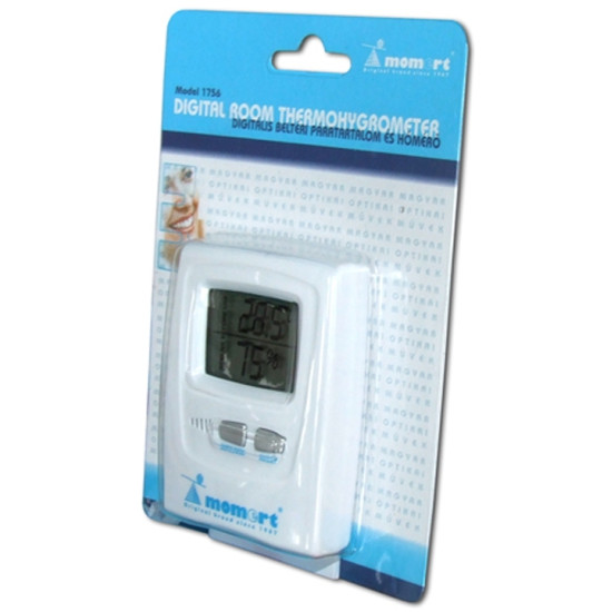 Momert 1756 digitális szobai pára- és hőmérő