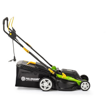 Fieldmann FZR2041-E elektromos fűnyíró, 1800W, 38 cm vágószélesség, zöld/fekete szín, FZR2041E