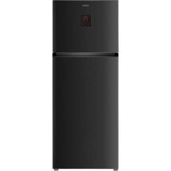 Tesla RD4650XTBE Total No Frost felülfagyasztós kombinált hűtőszekrény, 364/90L, 68.1x70.1x185 cm, fekete 
