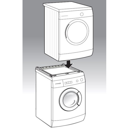 Bosch WTZ20410, Egymásra építő készlet