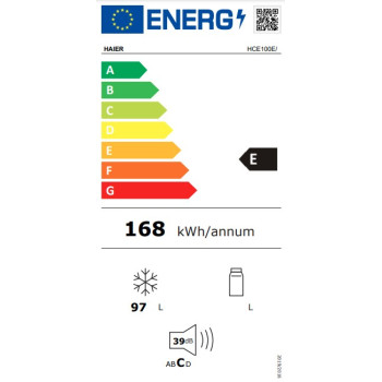 Haier Series 3 HCE100E fagyasztóláda 97 liter 54.5x49x84.5 cm
