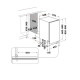 Whirlpool WH6IC11BS7LSA0 teljesen beépíthető mosogatógép, 11 teríték, 3 kosár, automatikus ajtónyitás, 44.8x55.5x82 cm 