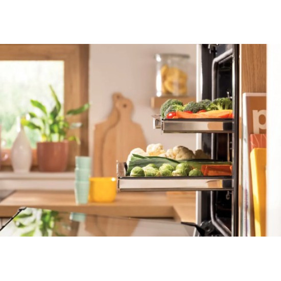 Samsung RB38T603DSA/EF No Frost alulfagyasztós kombinált hűtőszekrény, Digitális Inverter Kompresszor, 276/114L, 59.5x65.8x203 cm, fémes grafit szín 