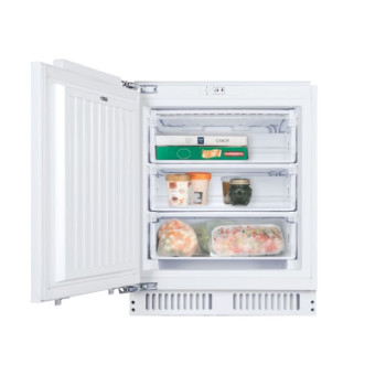 Candy CUS68EW pult alá építhető fagyasztószekrény, 95L, 59.6x55x82 cm