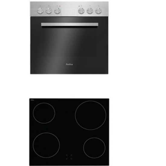 Amica BKVC4010 összeépíthető sütő+főzőlap szett