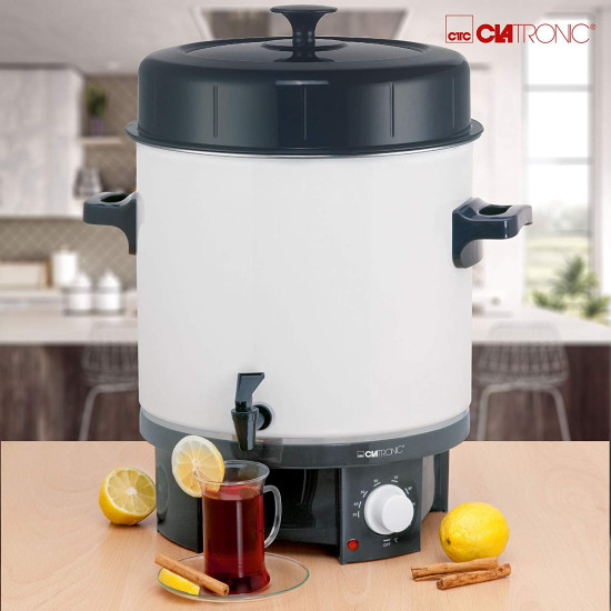 Clatronic EKA3338 befőzőgép fehér 25L 1800W tartósító főzőedény