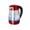 Berlinger Haus BH/9128 üveg vízforraló, 2200W, 1.7L, burgundi szín, vízhőmérséklet szabályzás