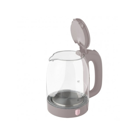 Berlinger Haus BH/9566 üveg vízforraló, 2200W, 1.7L, matt taupe szín 