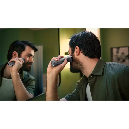 Philips MG5920/15 10az1ben mulltifunkciós testszőrnyíró, szürke/inox/fekete