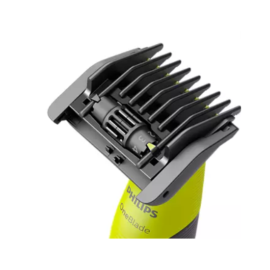 Philips QP4631/65 5az1ben multifunkcionális testszőrnyíró, limezöld/grafitszürke 