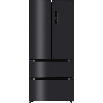 Tesla RF5200FMA Total No Frost side by side hűtőszekrény, francia ajtós kialakítással, inverter motor, 341/171L, 83.3x64.8x189.8 cm, sötét inox 