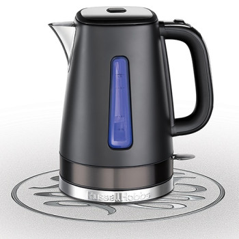 Russell Hobbs 26140-70/RH vízforraló, 2400W, 1.7L, fekete szín 