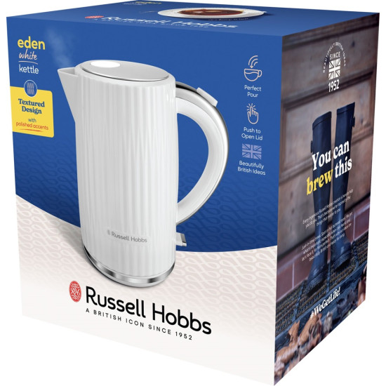 Russell Hobbs 27360-70/RH vízforraló, 2400W, 1.7L, fehér szín 