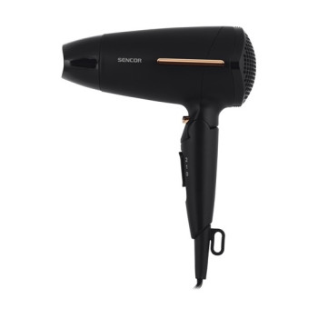 Sencor SHD 0045BK hajszárító 1600W, összecsukható nyél