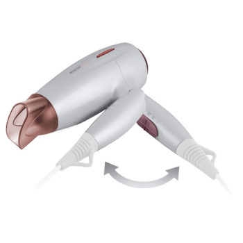 Sencor SHD 7200GD hajszárító 2000W, fehér-arany, ion, diffúzor