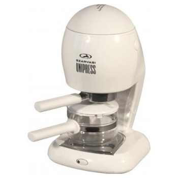 Szarvasi Unipress SZV 624 fehér kávéfőző, 800W