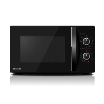 Toshiba MWP-MG20P BK mikrohullámú sütő, 700W, 20L, grill funkció, fekete 
