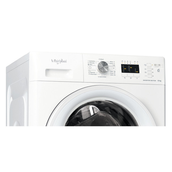 Whirlpool FFL6238WEE elöltöltős mosógép, 6 kg, inverter motor, 59.5x57.5x84.5 cm 