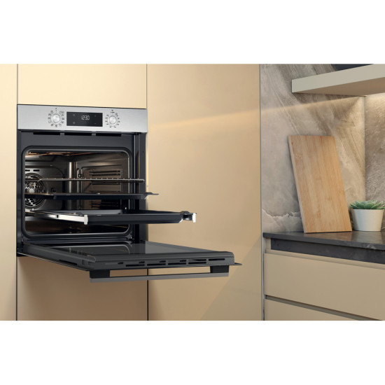 Whirlpool OMK58CU1SX beépíthető sütő, 59.5x55.1x59.5 cm, inox 