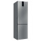 Whirlpool W9 941A IX H No Frost alulfagyasztós kombinált hűtőszekrény, Zen Inverter Kompresszor, 257/98L, 59.5x65.5x201.3 cm, inox 