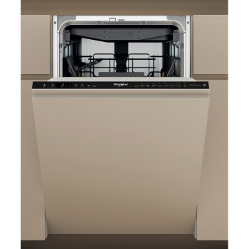 Whirlpool WH6IC11BS7LSA0 teljesen beépíthető mosogatógép, 11 teríték, 3 kosár, automatikus ajtónyitás, 44.8x55.5x82 cm 