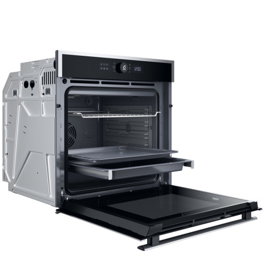 Whirlpool WOI4S8CM1SXA beépíthető sütő, 73L, 59.5x56.4x59.7 cm, inox