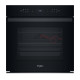 Whirlpool WOI68FPT1SBA beépíthető sütő, 73L, pirolitikus és hidrolitikus tisztítás, 59.5x56.4x59.7 cm, fekete