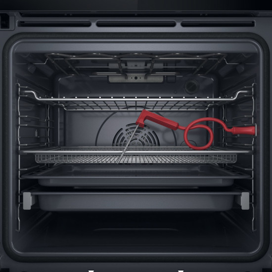 Whirlpool WOI68FPT1SBA beépíthető sütő, 73L, pirolitikus és hidrolitikus tisztítás, 59.5x56.4x59.7 cm, fekete