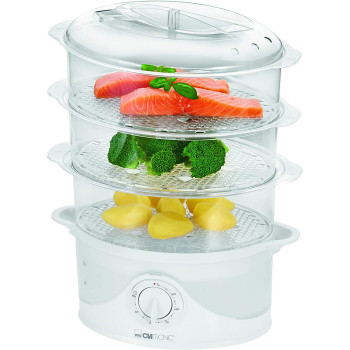 Clatronic DG 3665 fehér Timer 60 Minuten Pároló DG3665