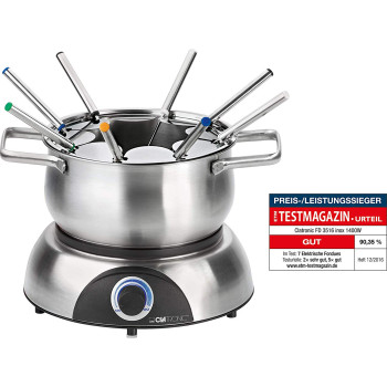 Clatronic FD 3516 inox Fondue készítő FD3516