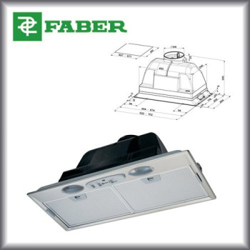 FABER INCA PLUS HIP 52cm felső szekrénybe vagy kürtőbe építhető elszívó