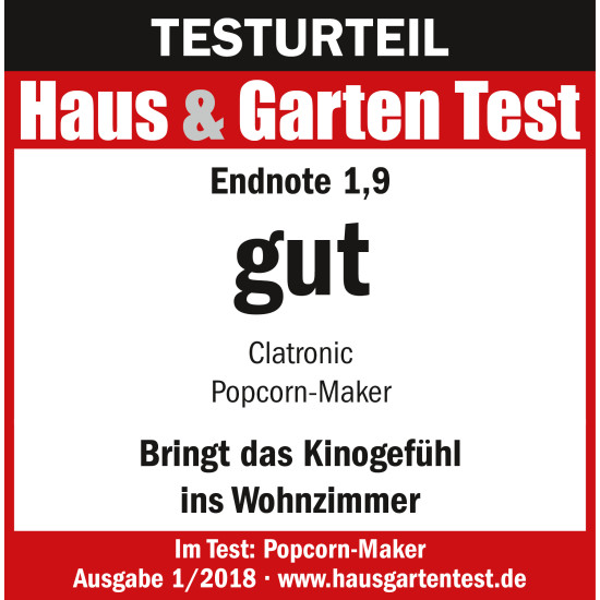 Clatronic PM 3635 popcorn készítő PM3635