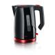Severin WK3392 vízforraló fekete/piros
